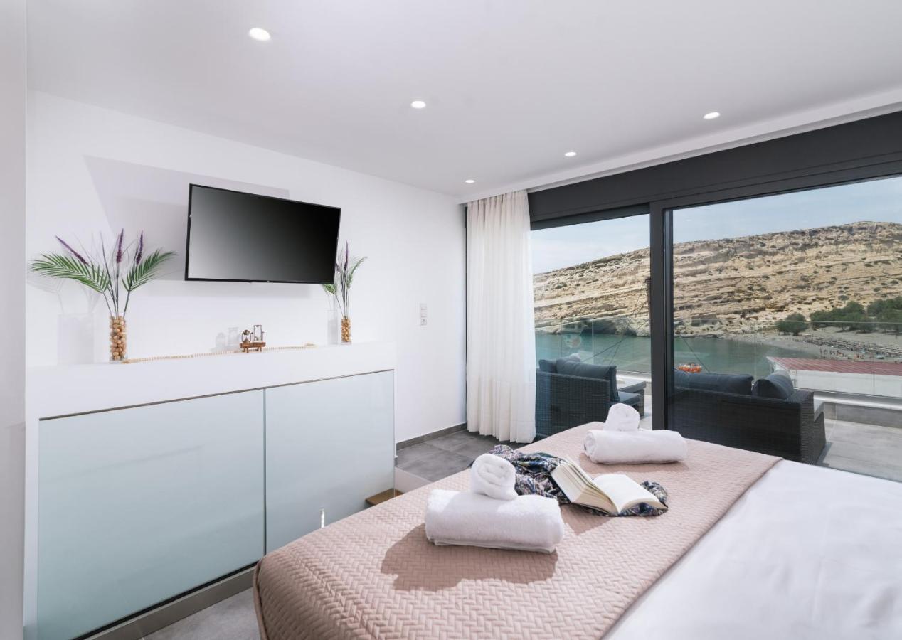 Aphrodite Luxury Accommodation Matala Zewnętrze zdjęcie